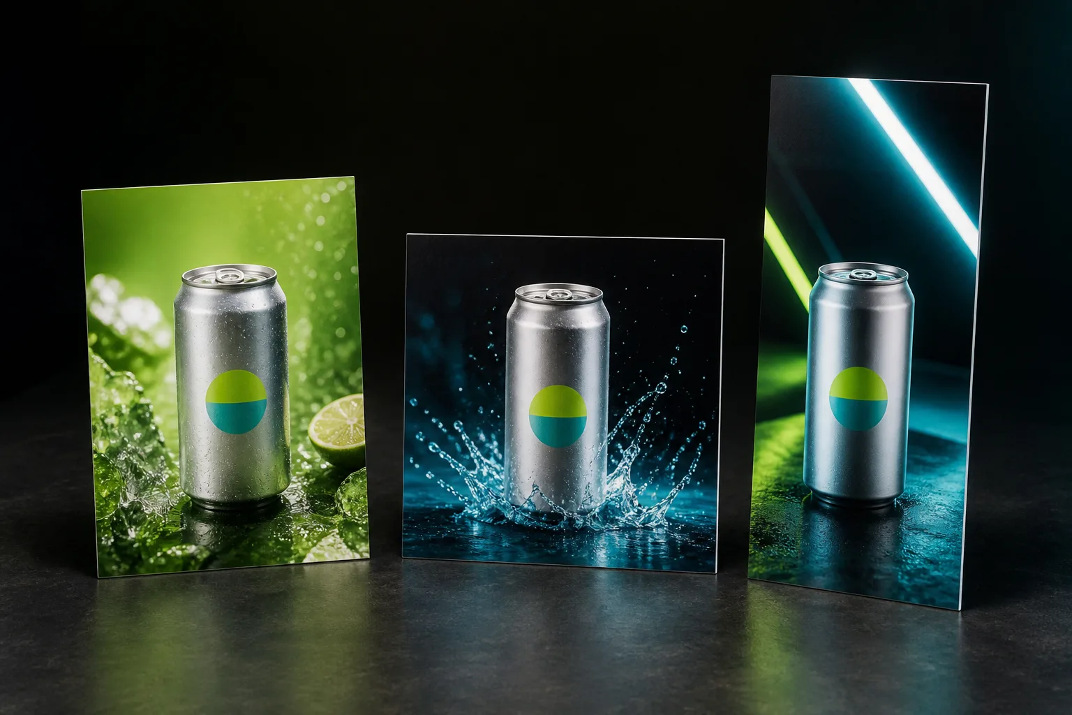 适配主流社媒广告尺寸比例的商品广告创意图