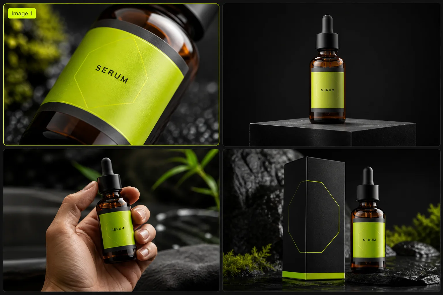 Product images adapted for multiple ecommerce channels