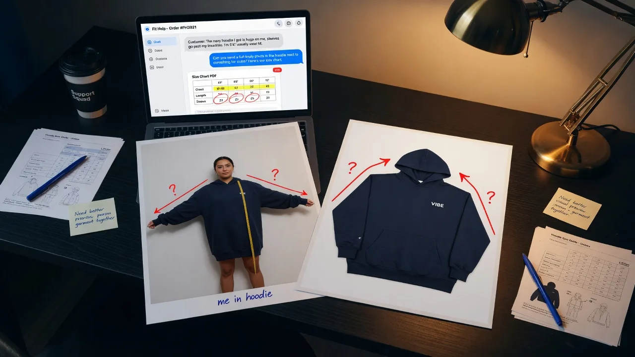 客服团队结合人像与服装图快速生成预览图