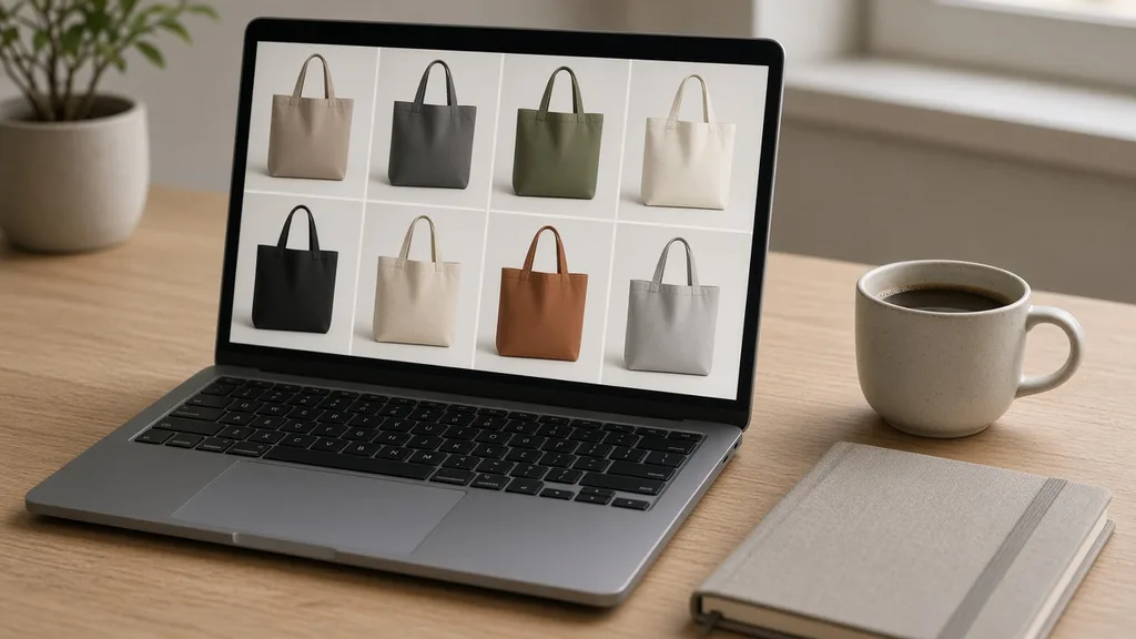 Downloading the recolored product photo after checking it