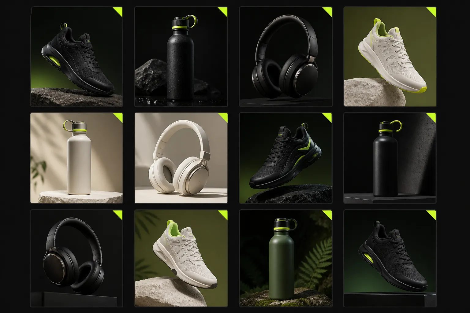 Vertical 3:4 catalog product image grid for ecommerce product pages