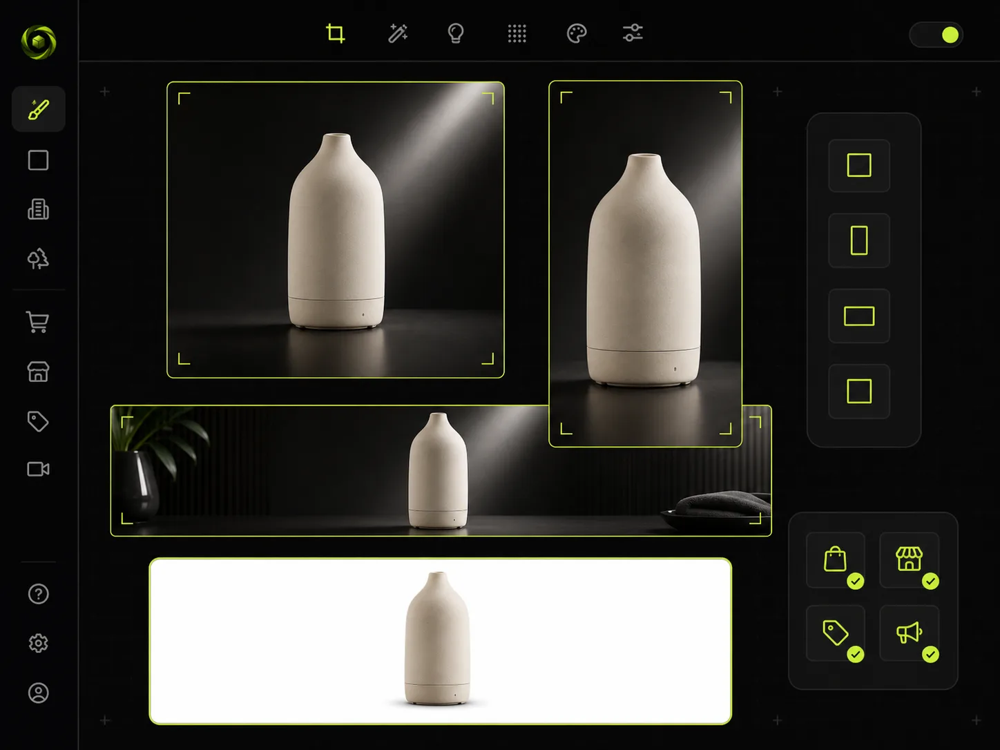 Product photo formats for ecommerce listings ads and store pages